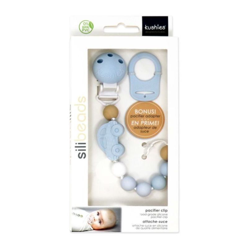 SiliBeads Silicone Pacifier Clips