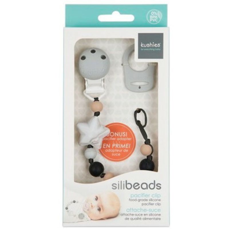 SiliBeads Silicone Pacifier Clips