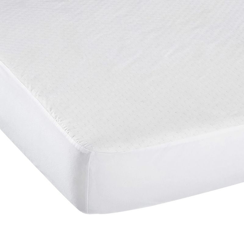 Light Waterproof Crib Sheet Cover - White
