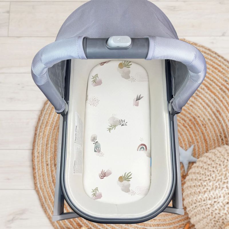 Percale Dream - Bassinet Sheets Floral