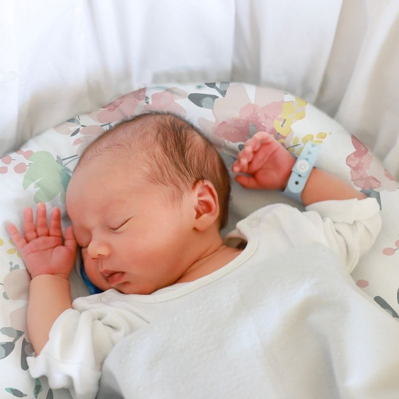 Percale Dream - Bassinet Sheets Watercolour Flowers