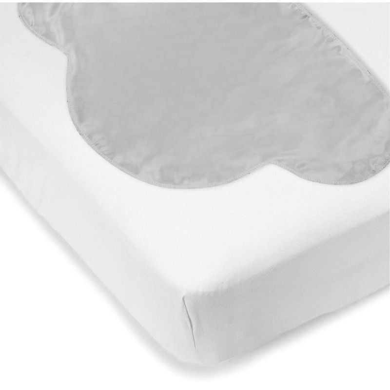Flannel Bedhead Crib Sheets White