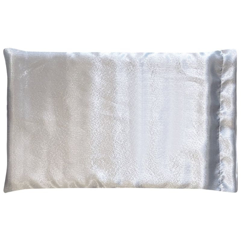 Satin Toddler Pillow Case - Grey