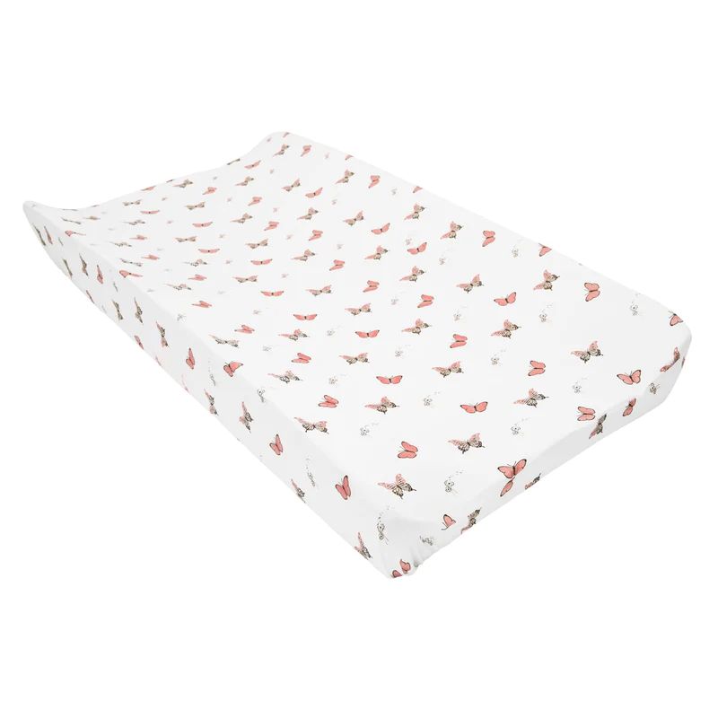 Bamboo Change Pad Cover Butterfly