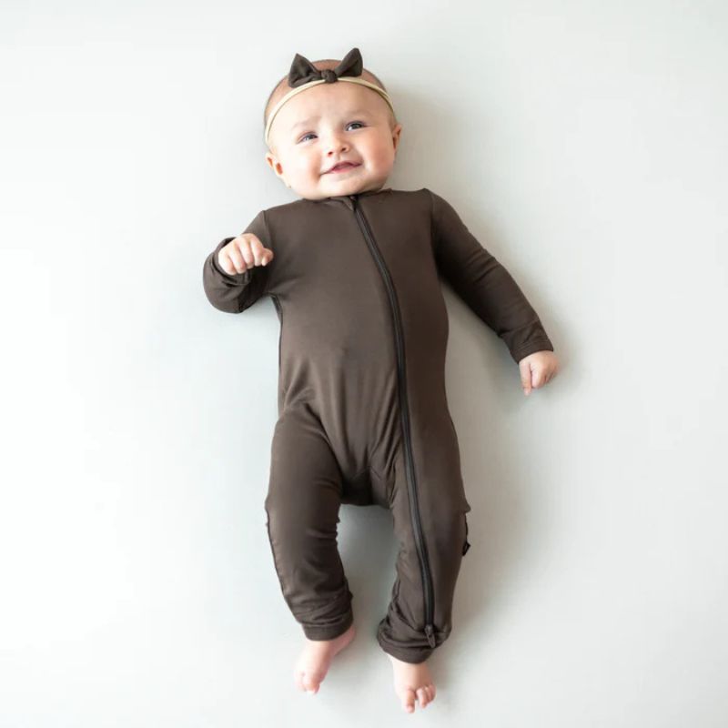 Bamboo Zipper Romper