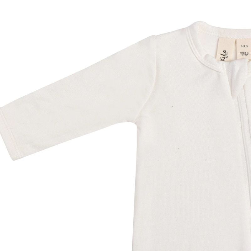 Bamboo Zippered Footie Cloud