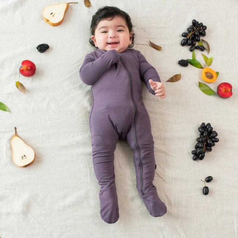 Bamboo Zippered Footie