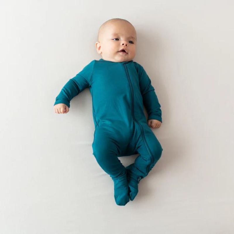 Bamboo Zippered Footie