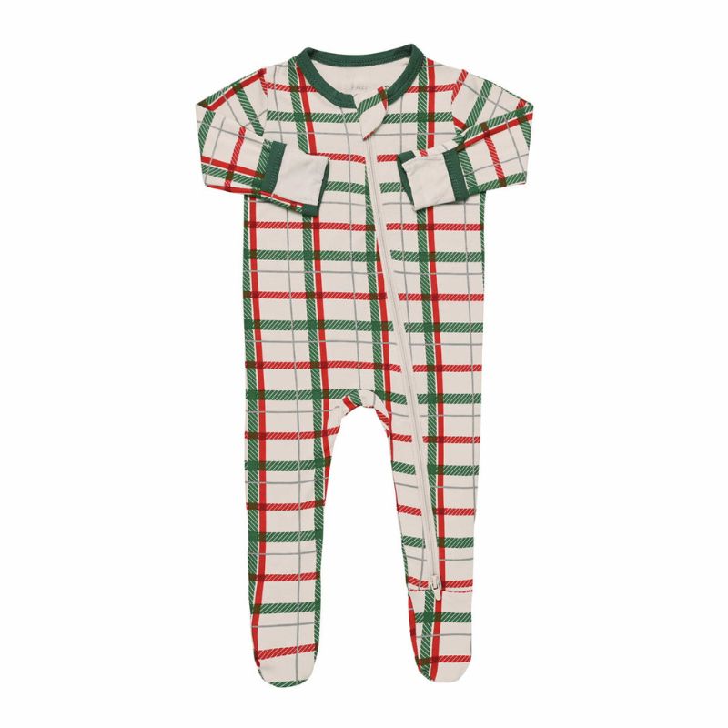 Bamboo Zippered Footie