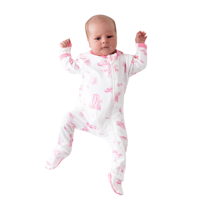 Bamboo Zippered Footie