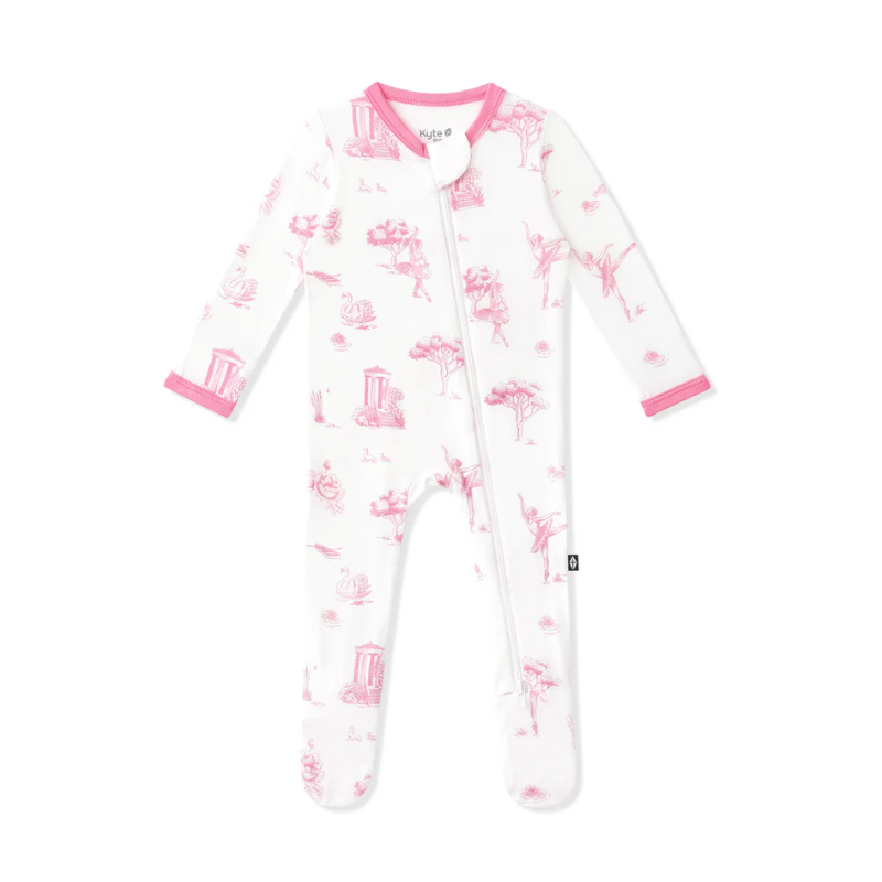 Bamboo Zippered Footie