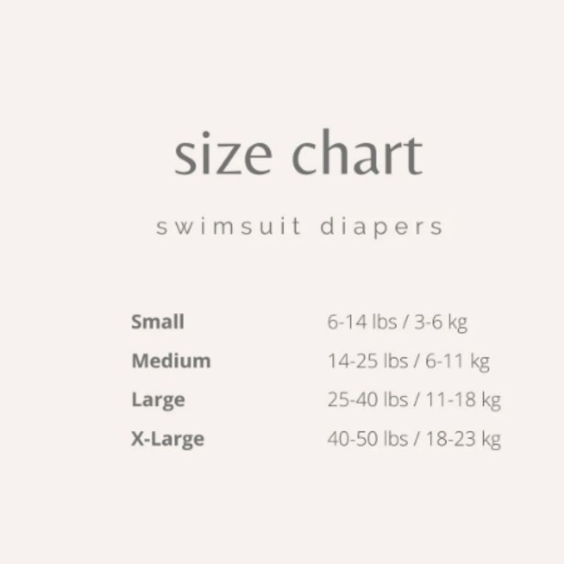 Reusable Swim Diaper