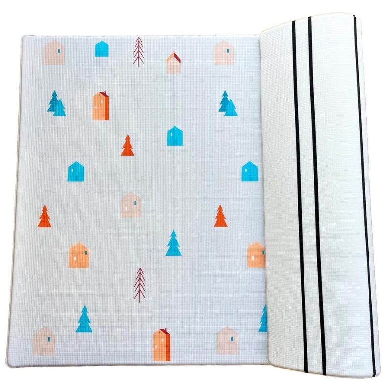 Ofie Reversible Playmats Boho Town + Stripe