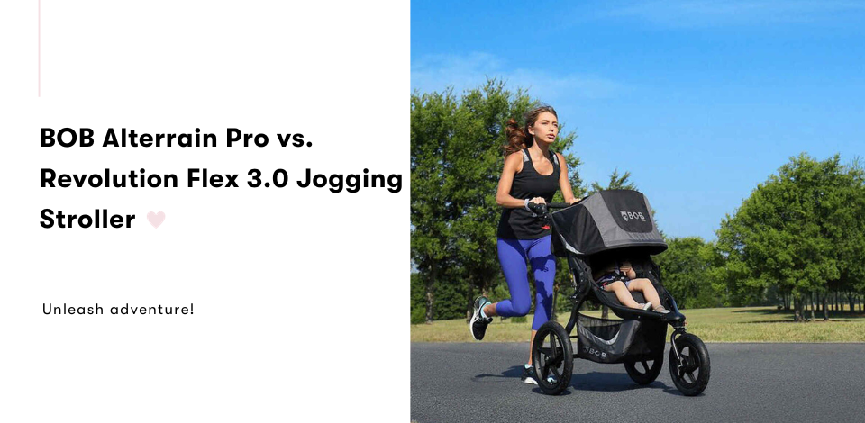 BOB Alterrain Pro vs. Revolution Flex 3.0 Jogging Stroller, Snuggle Bugz