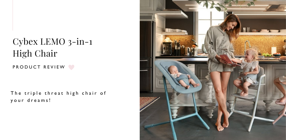 Cybex LEMO 3-in-1 High Chair Product Review, Snuggle Bugz