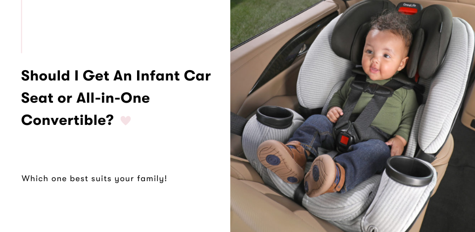 Difference between infant top car seat and convertible