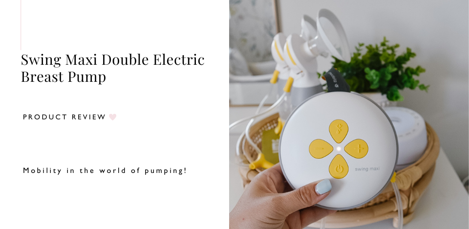  Medela Breast Pump, Swing Maxi Double Electric, Portable  Breast Pump, USB-C Rechargeable, Bluetooth, Closed System