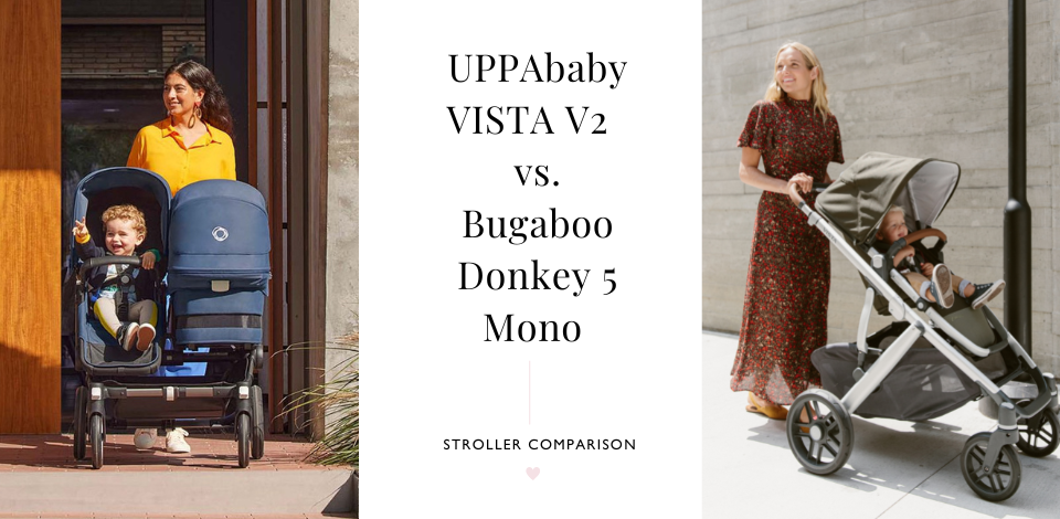 Poussette DUO Bugaboo Donkey 5 + extension duo Noir-Vert forêt BUGABOO,  Vente en ligne de Poussette Duo