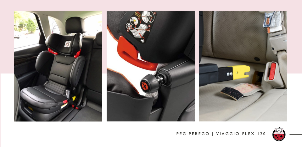 Peg Perego Viaggio Flex 120 Booster Review: No Armrests? No