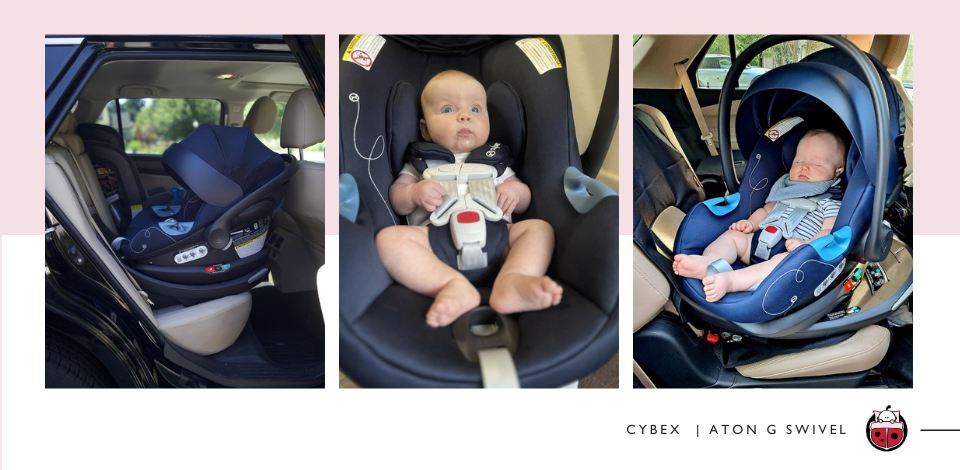 Examen du siège d'auto pour bébé Cybex Cloud G Lux SensorSafe, Câlin Bugz