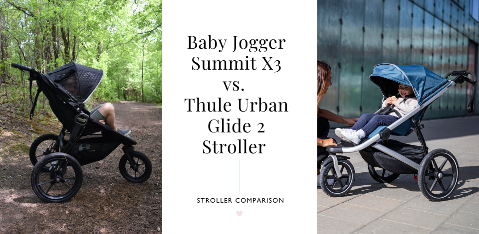 Baby Jogger Summit X3 contre Thule Urban Glide 2, Câlin Bugz