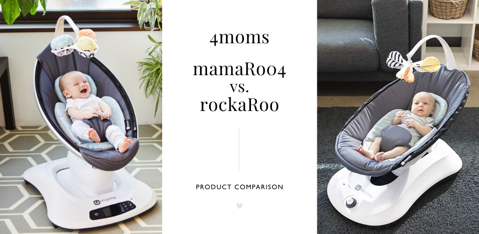 4moms mamaRoo Baby Swing vs rockaRoo Rocker Snuggle Bugz