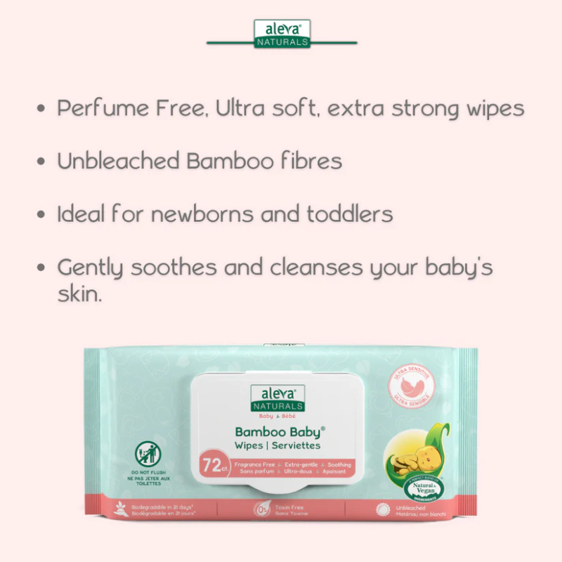 Bamboo Baby Sensitive Wipes