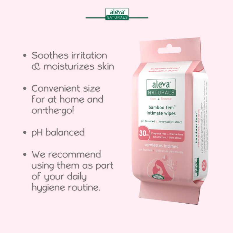 Bamboo Fem Intimate Wipes