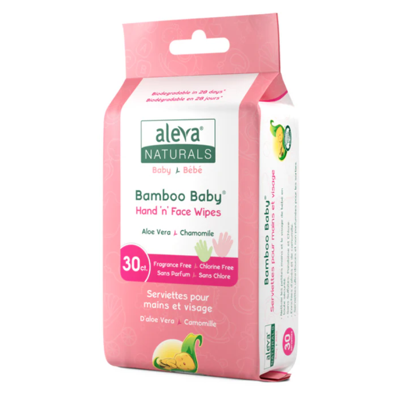 Bamboo Baby Hand 'n' Face Wipes