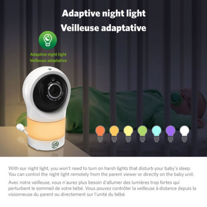 Video Wi-Fi Baby Monitor with Colour Night Vision