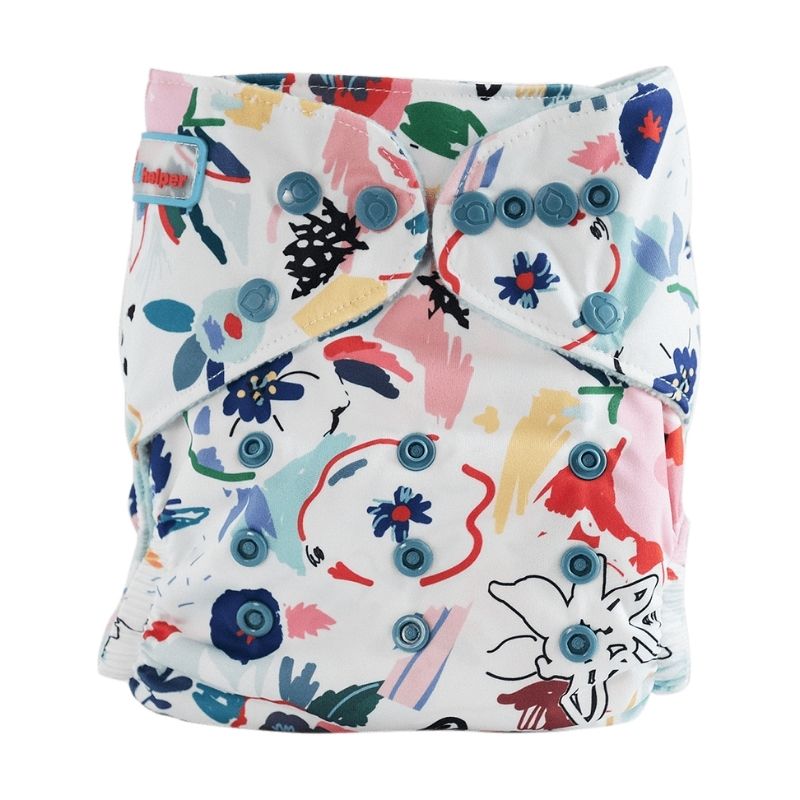 Print Cloth Diapers Floral