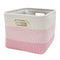 Ombre Storage Basket Pink Ombre
