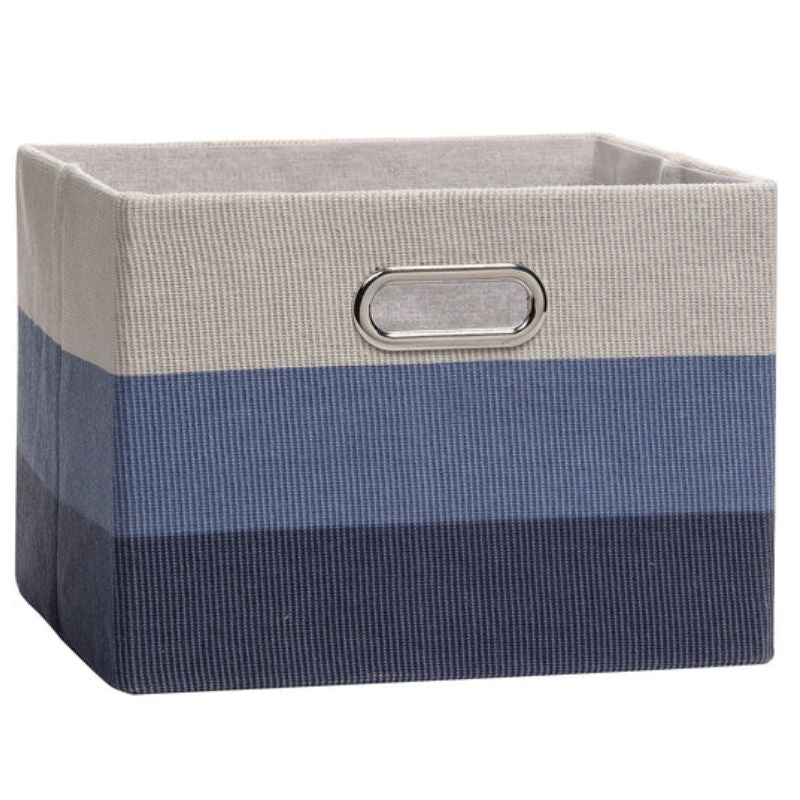 Ombre Collapsible Storage Basket Blue Ombre