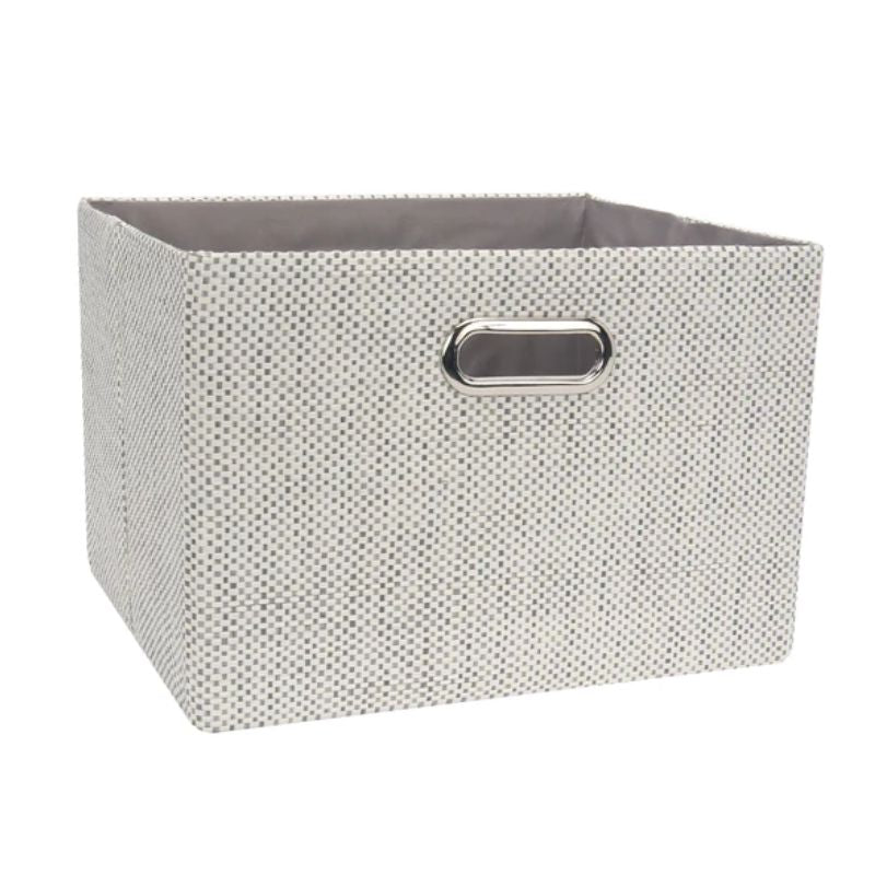Foldable Storage Bins Grey