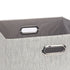 Foldable Storage Bins Grey