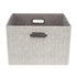 Foldable Storage Bins Grey