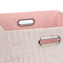 Foldable Storage Bins Pink