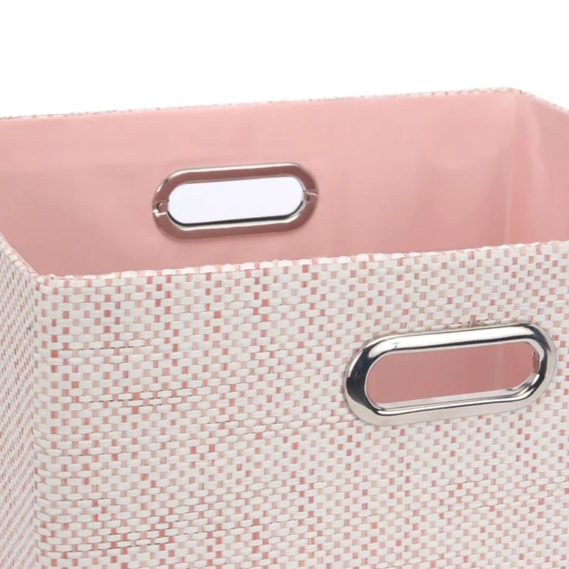 Foldable Storage Bins Pink