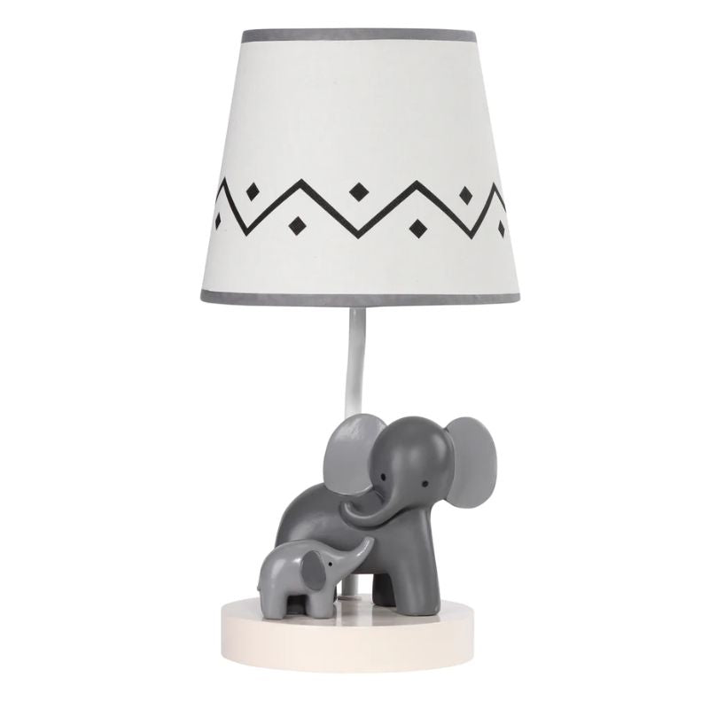 Lamps with Shade & Bulb Mama and Me Elephant