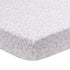 Organic Cotton Fitted Crib Sheet Pink Leopard