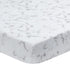 Organic Cotton Fitted Crib Sheet Grey Marble