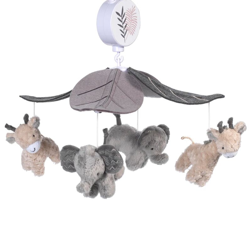 Musical Crib Mobile Baby Jungle Animals