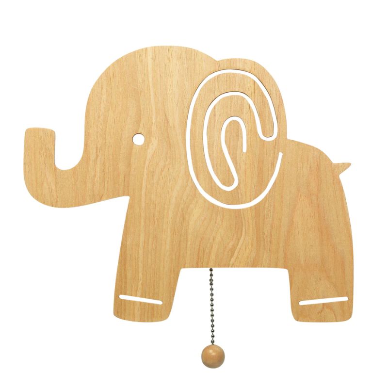 Elephant Wall Light  