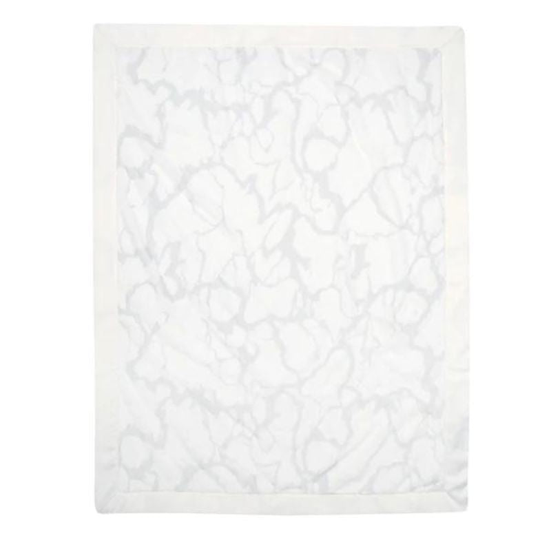 Signature Gray Marble Baby Blanket