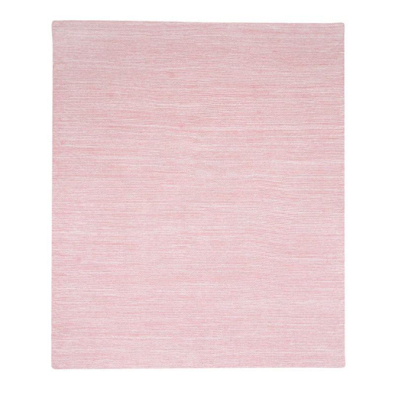 Knit Baby Blanket Pink Heather