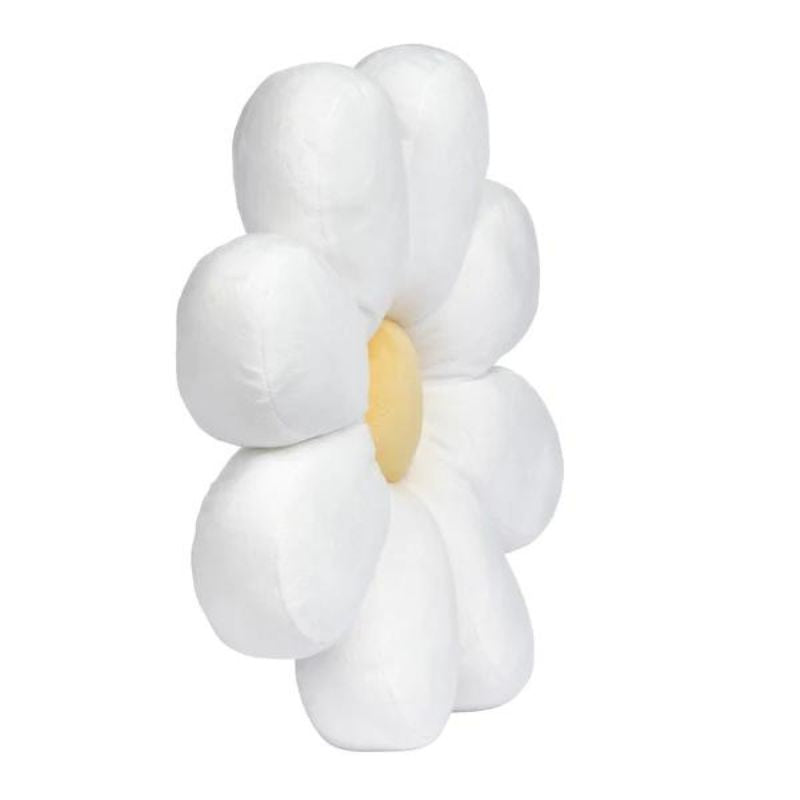 Sweet Daisy White Flower Decorative Pillow