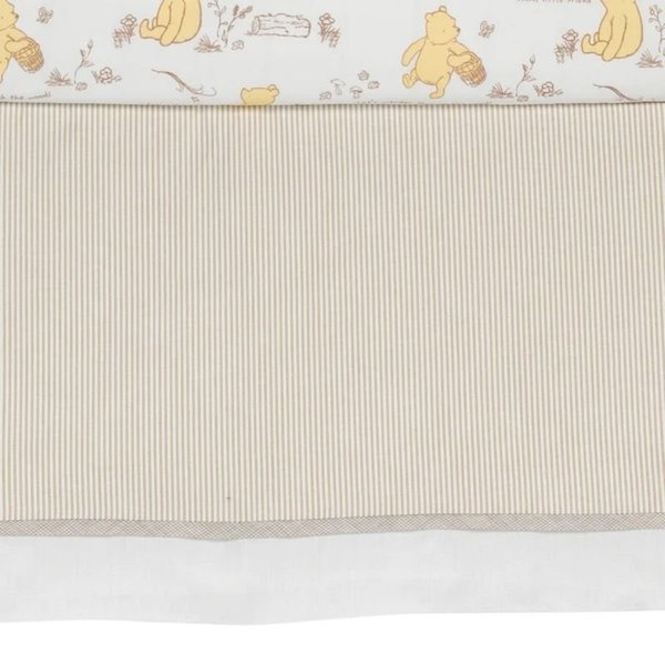 Nursery 3-Piece Crib Bedding Set Storytime Pooh