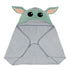 The Child/Baby Yoda Gray Hooded Towel