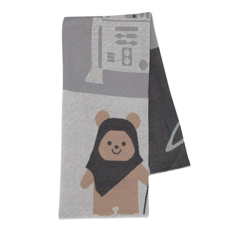 Knit Baby Blanket The Force
