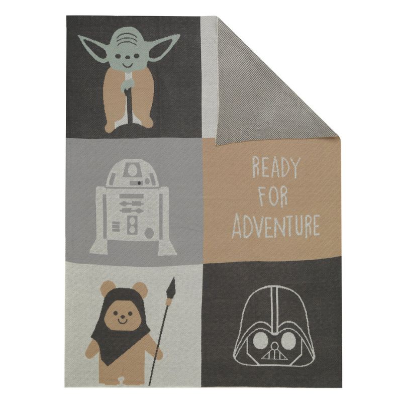 Knit Baby Blanket The Force